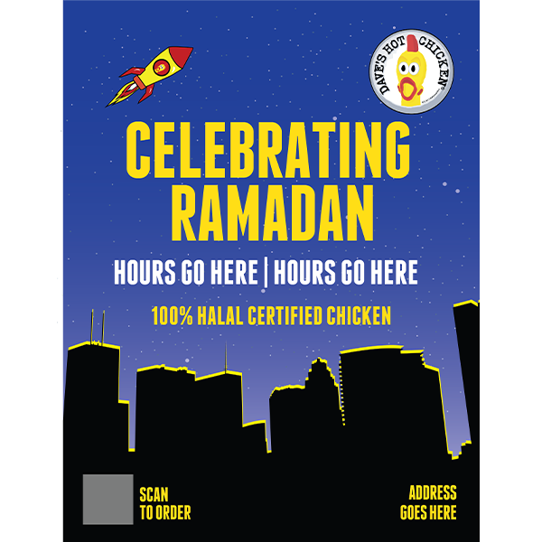 Celebrating Ramadan Flyers (Editable)