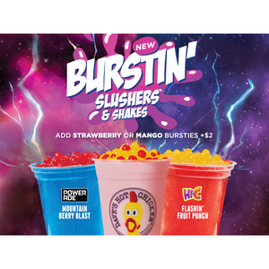 Burstin' Slushers and Shakes Outdoor POP