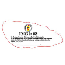 Load image into Gallery viewer, Die-Cut On Us Coupons 100/pk