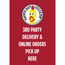 Load image into Gallery viewer, Third Party Delivery A-Frame Sign