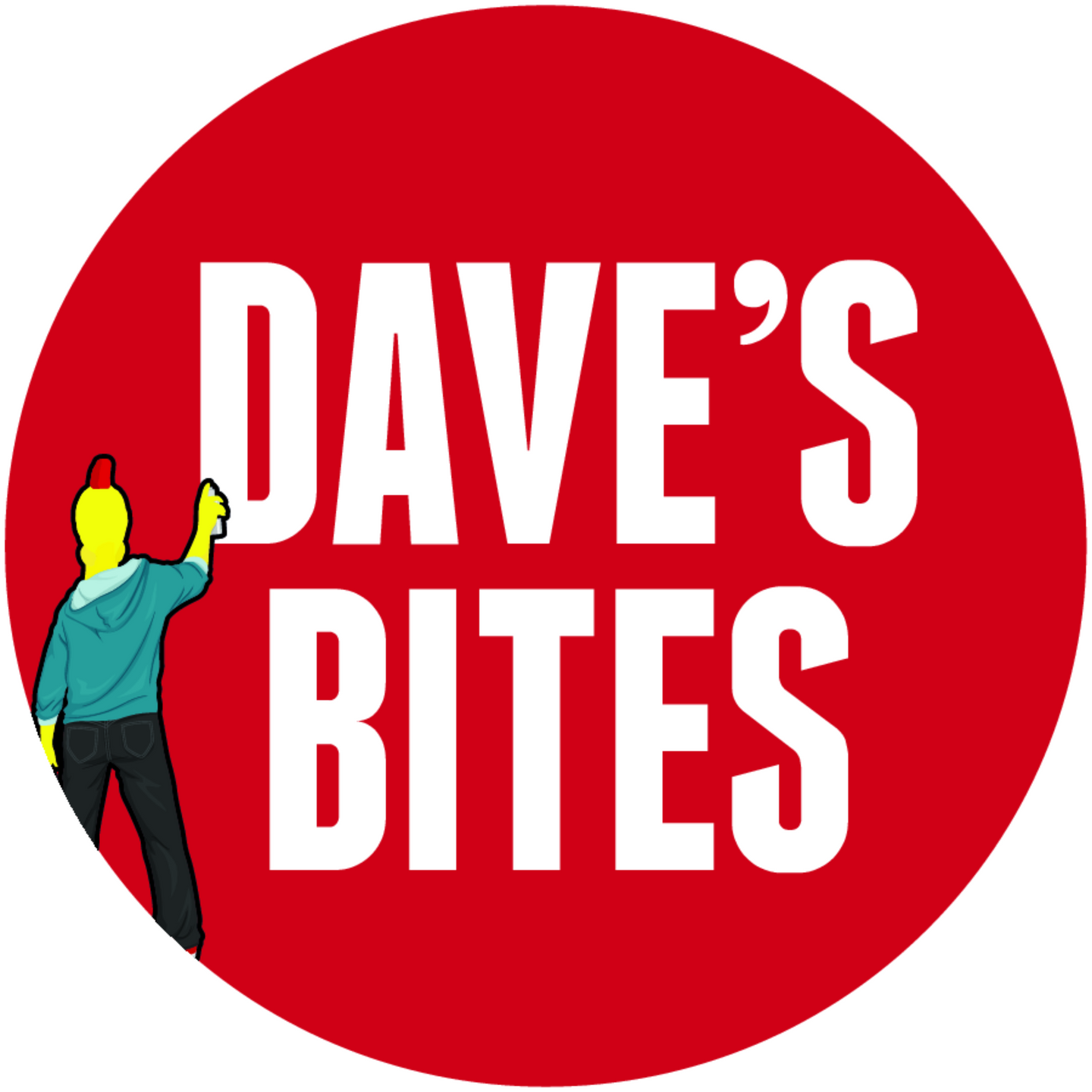 Dave's Bites Stickers