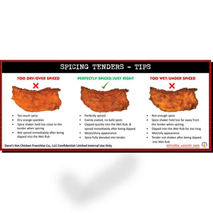 Spicing Tenders - Tips
