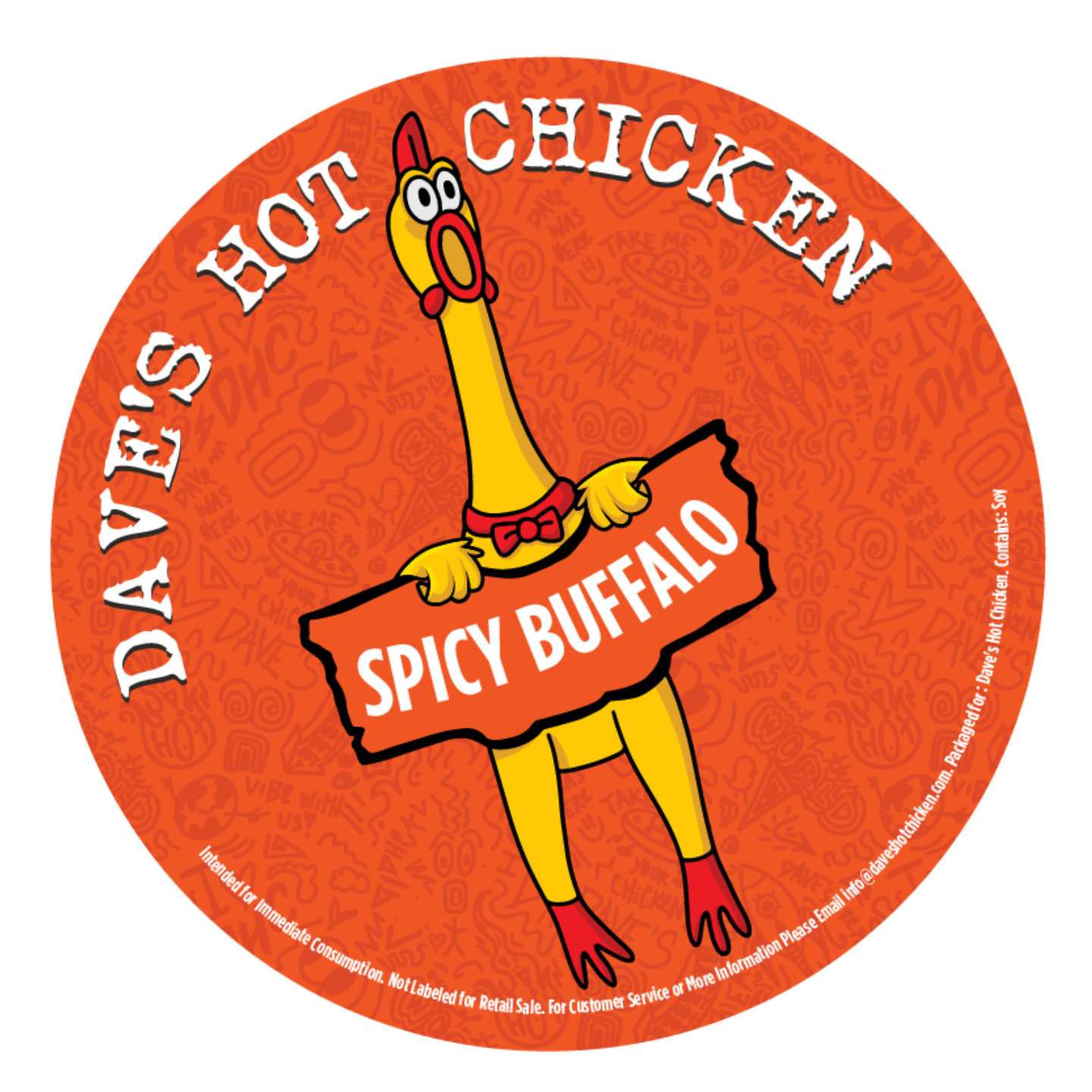 Sauce Sticker Labels