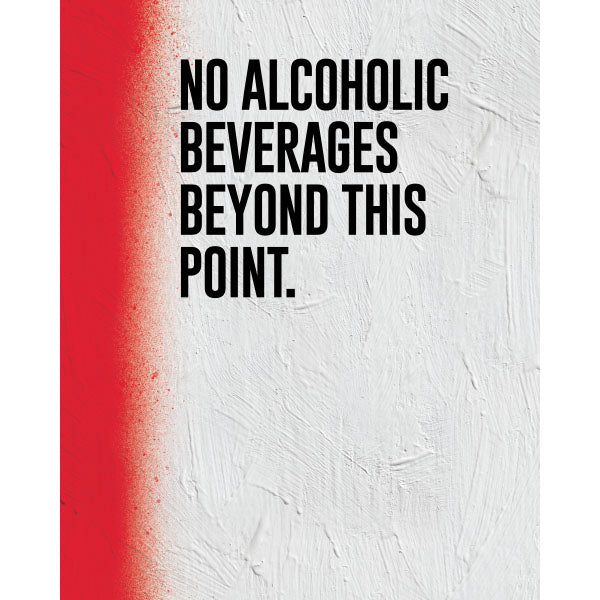 No Alcohol Sign