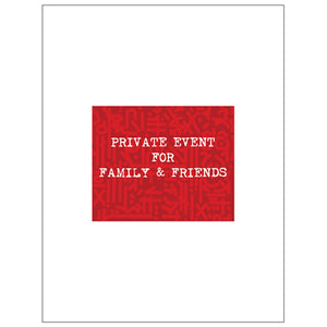 Family & Friends Sign