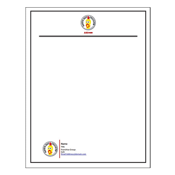 Letterhead - Editable